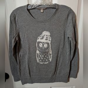 LAST CALL: XS Banana Republic owl Sweater